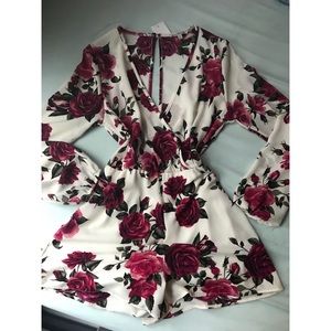 Floral romper